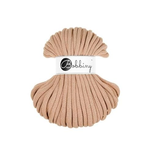 Flechtkordel Jumbo - 9mm - Baumwollkordel Baumwollgarn Garn Kordel Makramee Schnur Kordelband Natur Baumwolle DIY-Basteln 30m - Biscuit Flechtkordel Jumbo - 9mm - Baumwollkordel Baumwollgarn Garn Kordel Makramee Schnur Kordelband Natur Baumwolle DIY-Basteln 30m - Biscuit von ReWu