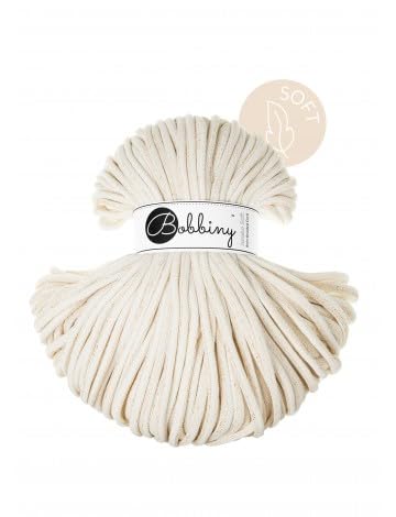 Flechtkordel Jumbo Soft - 8mm - Baumwollkordel Baumwollgarn Garn Kordel Makramee Schnur Kordelband Natur Baumwolle 100m - Golden Natural Flechtkordel Jumbo Soft - 8mm - Baumwollkordel Baumwollgarn Garn Kordel Makramee Schnur Kordelband Natur Baumwolle 100m - Golden Natural von ReWu