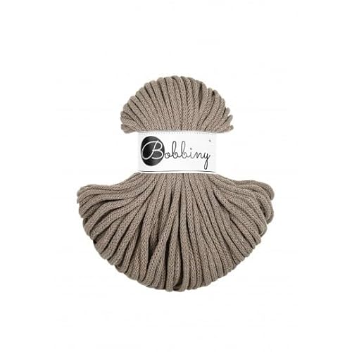 Premium Baumwoll-Flechtschnur - 5mm x 50m - Vielseitige Makramee-Kordel für Stricken, Weben, DIY-Basteln und Heimdekoration - Hochwertige Bunte Bastelschnur - Coffee Premium Baumwoll-Flechtschnur - 5mm x 50m - Vielseitige Makramee-Kordel für Stricken, Weben, DIY-Basteln und Heimdekoration - Hochwertige Bunte Bastelschnur - Coffee von ReWu