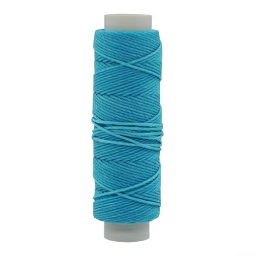 Sewing Essentials Gewachstes Garn mit einem Durchmesser von 0 80 mm in einer praktischen Länge von 15 m (015) von ReachMall