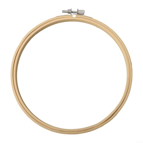 Verstellbarer Stickrahmen-Ring für Kreuzstich und Nadeln, ideal für Heimdekoration und Heimwerker (18 cm) von ReachMall