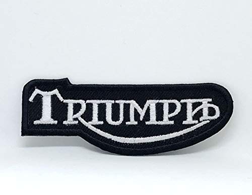 Real Empire Aufnäher/Bügelbild, Motiv: Triumph, Motorrad-Logo, einfach zu verwenden, für T-Shirts, Jacken von Real Empire