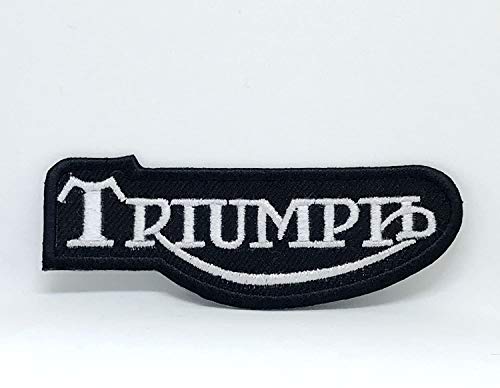 Real Empire Aufnäher/Bügelbild, Motiv: Triumph, Motorrad-Logo, einfach zu verwenden, für T-Shirts, Jacken von Real Empire