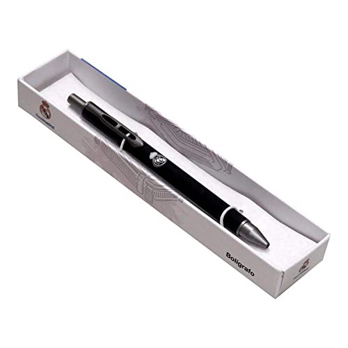 CYPBRANDS Real Madrid Kugelschreiber Metal Juvenil in Box für Schreibgeräte, mehrfarbig, Einheitsgröße CYPBRANDS Real Madrid Kugelschreiber Metal Juvenil in Box für Schreibgeräte, mehrfarbig, Einheitsgröße von CYPBRANDS