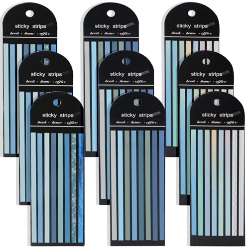 Realand 1440pcs Transparentes Textmarker-Klebeband, Lange Wiederverwendbare Highlighter-Streifen Buch Textmarker Abnehmbar, Haftnotizen Tabs für Anmerkungen Bücher Ästhetische Anmerkungen Supplies Realand 1440pcs Transparentes Textmarker-Klebeband, Lange Wiederverwendbare Highlighter-Streifen Buch Textmarker Abnehmbar, Haftnotizen Tabs für Anmerkungen Bücher Ästhetische Anmerkungen Supplies von Realand