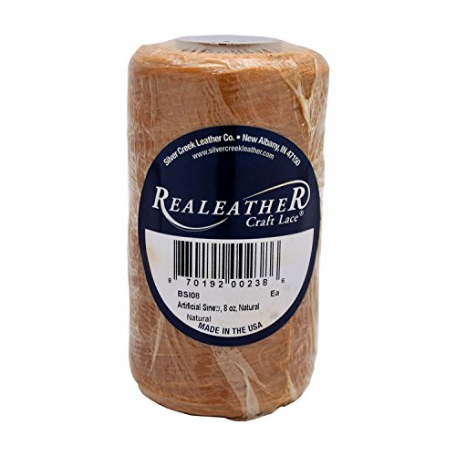 Realeather Crafts Realeather Artificial Künstliche Sinew, Kunstfaser, Natur, x41Enx435 x420x430x441k Realeather Crafts Realeather Artificial Künstliche Sinew, Kunstfaser, Natur, x41Enx435 x420x430x441k von Realeather Crafts