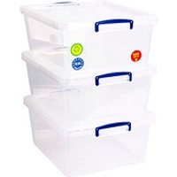 3 Really Useful Box Aufbewahrungsboxen 3x 17,5 l transparent 38,3 x 46,0 x 19,5 cm 3 Really Useful Box Aufbewahrungsboxen 3x 17,5 l transparent 38,3 x 46,0 x 19,5 cm von Really Useful Box