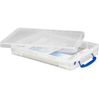 Really Useful Box Aufbewahrungsbox 10,0 l transparent 34,0 x 52,0 x 8,5 cm von Really Useful Box