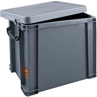 Really Useful Box Aufbewahrungsbox 19,0 l silber 39,5 x 25,5 x 29,0 cm von Really Useful Box