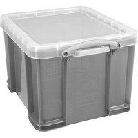 Really Useful Box Aufbewahrungsbox 35,0 l transparent, grau 48,0 x 39,0 x 31,0 cm von Really Useful Box