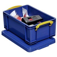 Really Useful Box Aufbewahrungsbox 9,0 l blau 39,5 x 25,5 x 15,5 cm von Really Useful Box