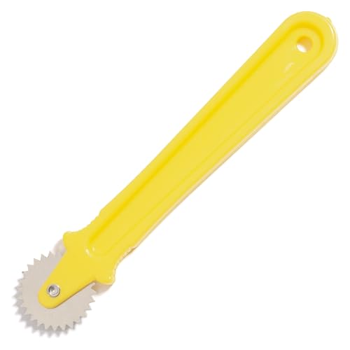 Serated Edge Tracing Wheel for Sewing - Serrated Pattern Marking Tool with Ergonomic Handle for Fabric, Leather & Paper | Dressmaking & Craft Design Tool Serated Edge Tracing Wheel for Sewing - Serrated Pattern Marking Tool with Ergonomic Handle for Fabric, Leather & Paper | Dressmaking & Craft Design Tool von Realm