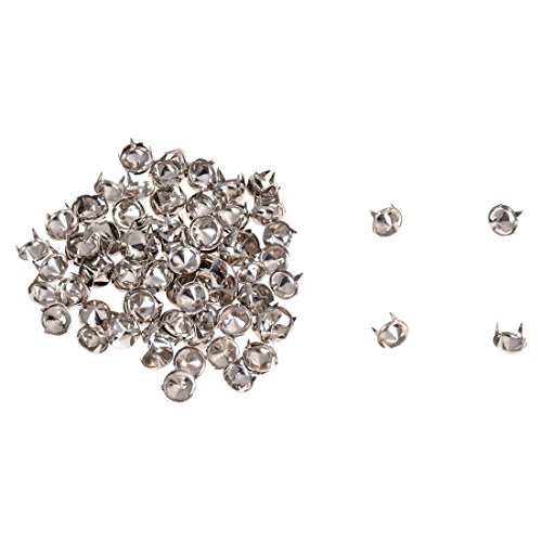 Reapyyt 100 Silberne kupferne runde Niet Spitzen Bolzen Punkte DIY Felsen Punk 8mm Reapyyt 100 Silberne kupferne runde Niet Spitzen Bolzen Punkte DIY Felsen Punk 8mm von Reapyyt
