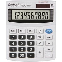 Rebell SDC410 Tischrechner weiß/schwarz Rebell SDC410 Tischrechner weiß/schwarz von Rebell