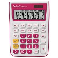 Rebell SDC912 Tischrechner pink/weiß von Rebell