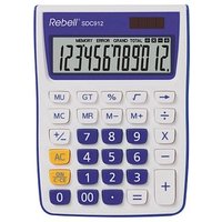Rebell SDC912 Tischrechner violett/weiß Rebell SDC912 Tischrechner violett/weiß von Rebell