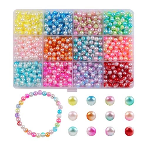 1200pcs Künstliche Perlen Für Handwerk 6 Mm Runde Perlen Mit Loch Für Schmuck Making Armbänder Halskette Vase Füllstoffe Mit Charme Und Buchstaben 1200pcs Künstliche Perlen Für Handwerk 6 Mm Runde Perlen Mit Loch Für Schmuck Making Armbänder Halskette Vase Füllstoffe Mit Charme Und Buchstaben von Rebellious