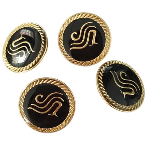 4 PCs Multifunktionale Knöpfe Jacken Knöpfe Flughafen Uniformhosen Einfach Zu Bedienende Kleidung von Rebellious