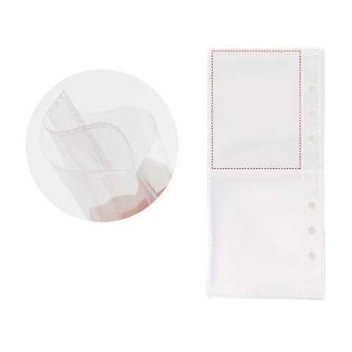 6 Loch PVC Binder Deckungsbedeckungen Rings Karten Organisatoren Binder Oder 10pcs Loch Panzertasche Für Und Fotospeicher von Rebellious
