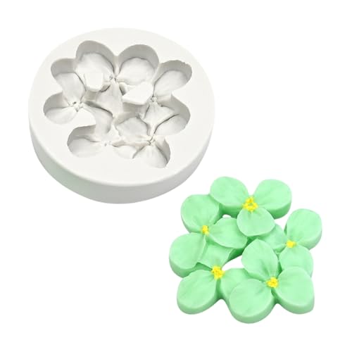 Blumenform Fondant Silikonformen Für Schokoladenkuchen Back Silikonkerzenformen Für Epoxidharz Kerzenkerzen Backwerkzeug von Rebellious