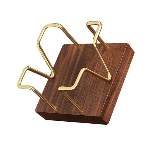 Hinweis Memo Pad Aufbewahrungsbox Mit Holzbasis Memo Pad Block Box Desktop Notes Speicher Für Office Desk 94x94mm Hinweis Und Stiftorganisatoren von Rebellious
