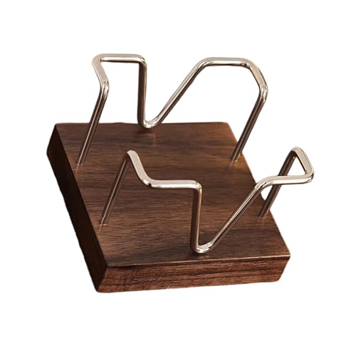 Hinweis Memo Pad Aufbewahrungsbox Mit Holzbasis Memo Pad Block Box Desktop Notes Speicher Für Office Desk 94x94mm Hinweis Und Stiftorganisatoren von Rebellious