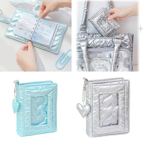 Nachfüllbare 5 Löcher Binder Notebook Mit Nachfüllpapier 11x13 8 Cm Leder 5 Ringe Binder Cover Mit Karten Organisatoren Tasche Tragbares Soft Planer Budget von Rebellious