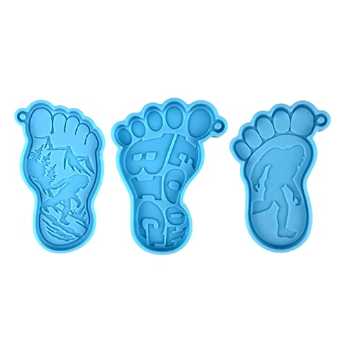 Rebellious Fuß-Schlüsselanhänger, Silikonform, Schlüsselanhänger-Charms, Epoxidharz-Form, Epoxidharz-Gussformen für Heimwerker, Bas Rebellious Fuß-Schlüsselanhänger, Silikonform, Schlüsselanhänger-Charms, Epoxidharz-Form, Epoxidharz-Gussformen für Heimwerker, Bas von Rebellious