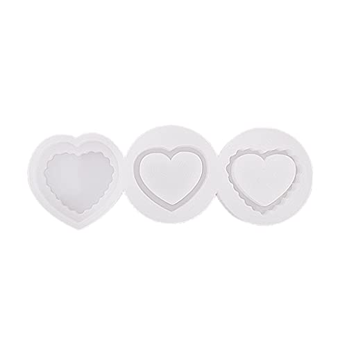Rebellious Love for Creative Treibsandform zur Herstellung zarter Schlüsselanhänger, Anhänger, Bastelarbeiten, Ornamente zur Dekora von Rebellious