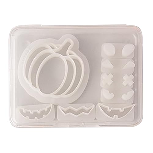 Rebellious Weiche Töpfer-Tonschneider, Halloween-Kürbis-Ohrring-Schnittform, Ton-Ohrringschneider, DIY-Töpferwerkzeuge für Anfänger von Rebellious