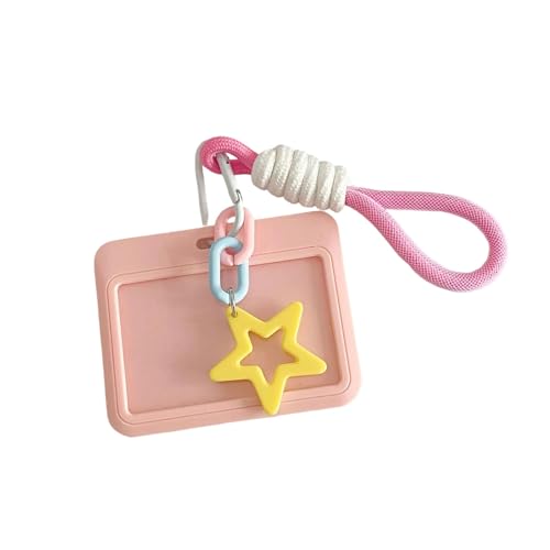 Sweet Bus Card Sleeves Star Photocard Anti Verlorener Schlüsselbund Schöne Abdeckungen Spitze Photokartzuhl von Rebellious