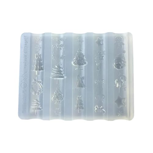 Weihnachtsmotiv Nägel Kunst Silikon Mold Weich Silikon Nägel Kunstform Maniküre Schnitzblumenmuster Formen Harznagel Weihnachtsmotiv Nägel Kunst Silikon Mold Weich Silikon Nägel Kunstform Maniküre Schnitzblumenmuster Formen Harznagel von Rebellious