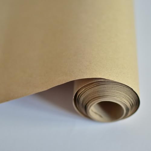 RECYCOOL Braunes Kraftpapier 100 cm x 5 m | Eco Papierrolle, 100% recycelt, biologisch abbaubar, vielseitig einsetzbar – zum Einpacken, Verpacken, für Kunst und Handwerk, Tischdecken RECYCOOL Braunes Kraftpapier 100 cm x 5 m | Eco Papierrolle, 100% recycelt, biologisch abbaubar, vielseitig einsetzbar – zum Einpacken, Verpacken, für Kunst und Handwerk, Tischdecken von RecyCool