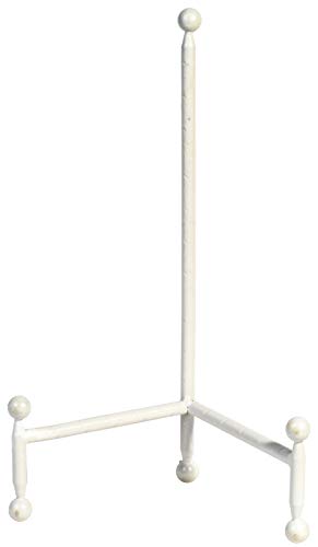 Red Co. Dekorativer Ständer für Teller, mit Staffelei und Staffelei, 30 cm hoch, Weiß Red Co. Dekorativer Ständer für Teller, mit Staffelei und Staffelei, 30 cm hoch, Weiß von Red Co.