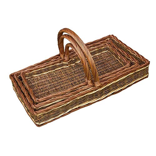 Red Hamper T003/HOME 3er Set Windermere Gartentrug, braun, 35 x 65 x 10 cm Red Hamper T003/HOME 3er Set Windermere Gartentrug, braun, 35 x 65 x 10 cm von Red Hamper