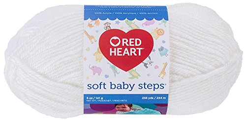 RED HEART Soft Baby Steps Garn, Weiß RED HEART Soft Baby Steps Garn, Weiß von Red Heart