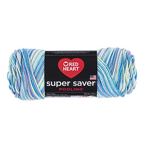 RED HEART Super Saver Garn, Pooling - Stillwater, 9,5 x 3,5 x 3,5 cm RED HEART Super Saver Garn, Pooling - Stillwater, 9,5 x 3,5 x 3,5 cm von Red Heart
