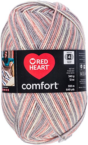 Red Heart E707D.4152 Comfort Garn, grau bedruckt Red Heart E707D.4152 Comfort Garn, grau bedruckt von Red Heart