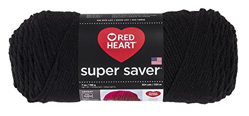 Red Heart Supersaver Super Saver Garn, Schwarz, sonstiges, Mehrfarbig, 11.67 x 27.4 x 11.67 cm, 333 Red Heart Supersaver Super Saver Garn, Schwarz, sonstiges, Mehrfarbig, 11.67 x 27.4 x 11.67 cm, 333 von Red Heart