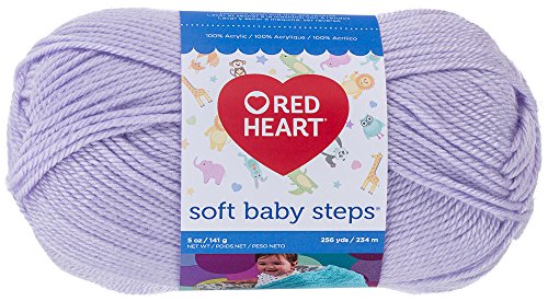 RED HEART Soft Baby Steps Garn, Lavendel von Red Heart
