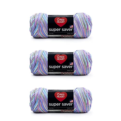 Red Heart Super Saver Garn, 3 Stück, Monet 3 Stück Red Heart Super Saver Garn, 3 Stück, Monet 3 Stück von Red Heart