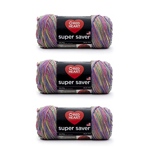 Red Heart Super Saver Garn, 3er-Pack, Künstlerdruck, 3 Stück von Red Heart