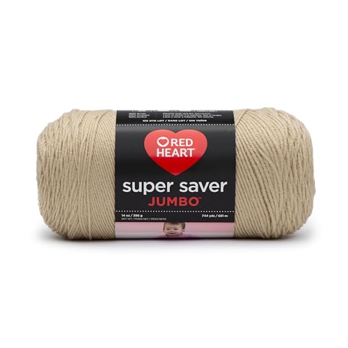 Coats Yarn Red Heart Super Saver Garn, Acryl, Lederfarben, 1 Packung, 681 Coats Yarn Red Heart Super Saver Garn, Acryl, Lederfarben, 1 Packung, 681 von Coats Yarn