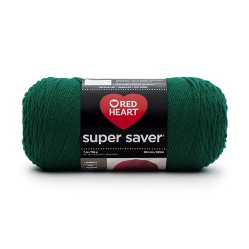 Red Heart Super Saver Garn, Almandin. Feststoffe Solide – Paddy Green von Red Heart