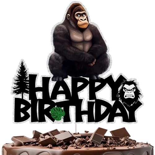 Gorilla Kuchen Dekorationen Dschungel Thema Geburtstag Party Supplies für Jungen und Mädchen Gorilla Tag Geburtstag Dekor Gorilla Tag Party Supplies Ideal für Themenfeiern Gorilla Kuchen Dekorationen Dschungel Thema Geburtstag Party Supplies für Jungen und Mädchen Gorilla Tag Geburtstag Dekor Gorilla Tag Party Supplies Ideal für Themenfeiern von RedLeLe
