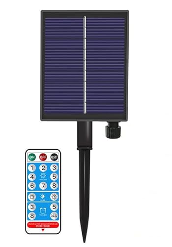 1200 mAh Solarmodul-Steuerbox-Kits, Lithium-Batterie-Panel für 3,7 V 24 V LED-Lichterkette, Gleichstromladung, einfache Installation, einfach zu bedienen von Redefun