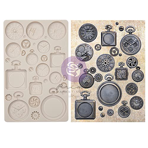 Redesign With Prima 655350969431 Pocket Watches Clay, Soap Making Molds,Pottery & Modeling Clays, 5"x8"x8mm von PRIMA MARKETING INC