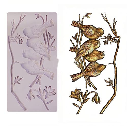 Redesign With Prima 655350650438 Avian Love Clay, Soap Making Molds,Pottery & Modeling Clays, 5"x10"x8mm Redesign With Prima 655350650438 Avian Love Clay, Soap Making Molds,Pottery & Modeling Clays, 5"x10"x8mm von Redesign with Prima