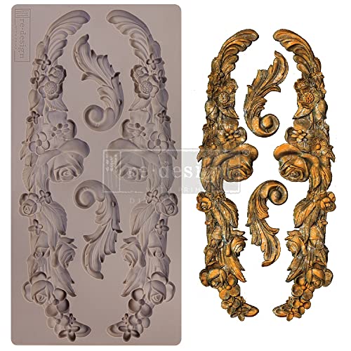 Redesign with Prima 655350654610 Delicate Floral Strands Clay, Soap Making Molds,Pottery & Modeling Clays, Silikon, 5"x10"x8mm Redesign with Prima 655350654610 Delicate Floral Strands Clay, Soap Making Molds,Pottery & Modeling Clays, Silikon, 5"x10"x8mm von Redesign with Prima
