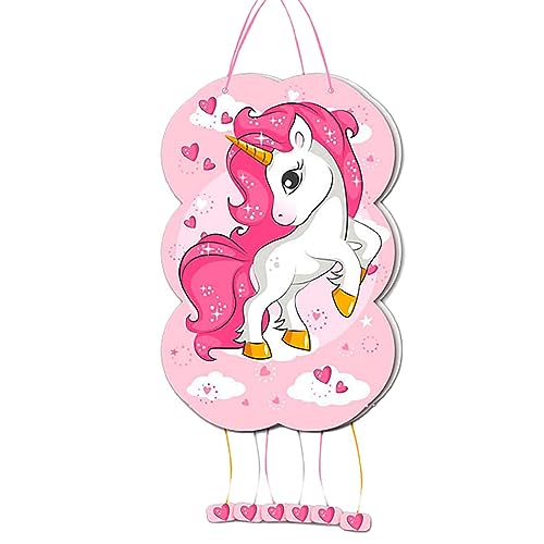 Einhorn-Piniata für Kindergeburtstag, ideal zum Befüllen mit Spielzeug und Leckereien, Größe 43 x 31 cm Einhorn-Piniata für Kindergeburtstag, ideal zum Befüllen mit Spielzeug und Leckereien, Größe 43 x 31 cm von Redmarket